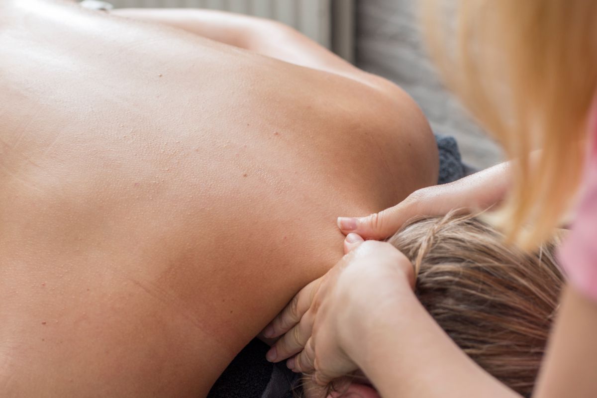 Massage met muziek