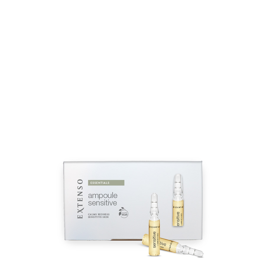 Ampoule Sensitive | Wellness Compleet Almelo | Ampoule Sensitive kuur kamille extract ampul voor de geïrriteerde tot acne huid !