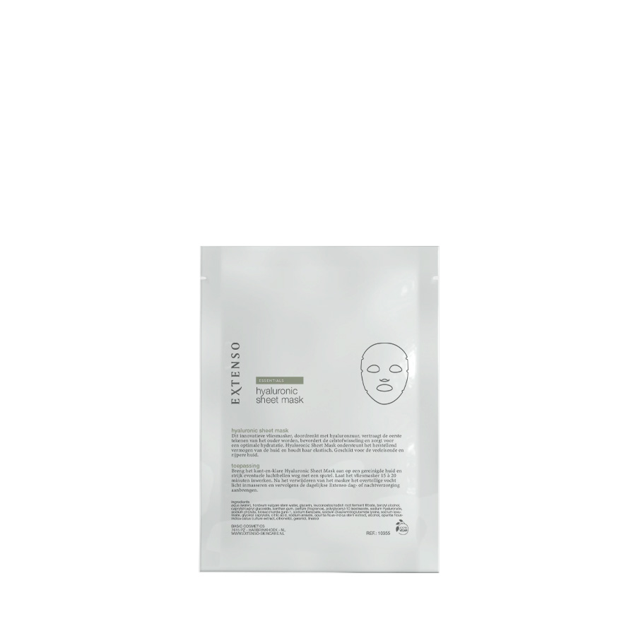 Hyaluronic Sheet Mask | Wellness Compleet Almelo | Hyaluronic Sheet Mask sheet masker met hyaluronzuur voor alle huidtypen !