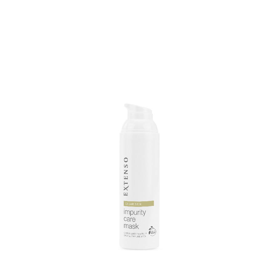 Impurity Care Mask | Wellness Compleet Almelo | Impurity Care Mask open vette en acne huid met pompdispenser !