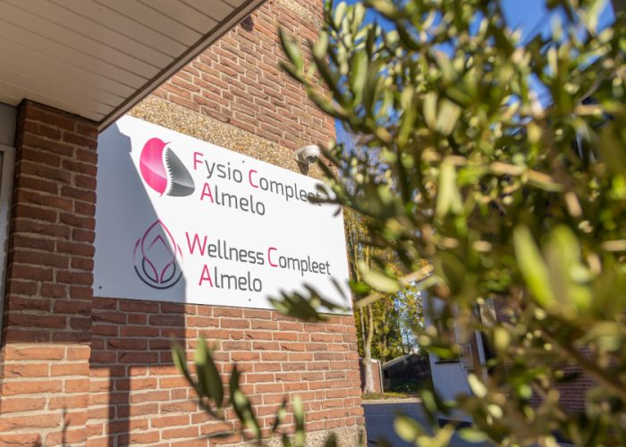Voorkant van het pand van Wellness Compleet Almelo